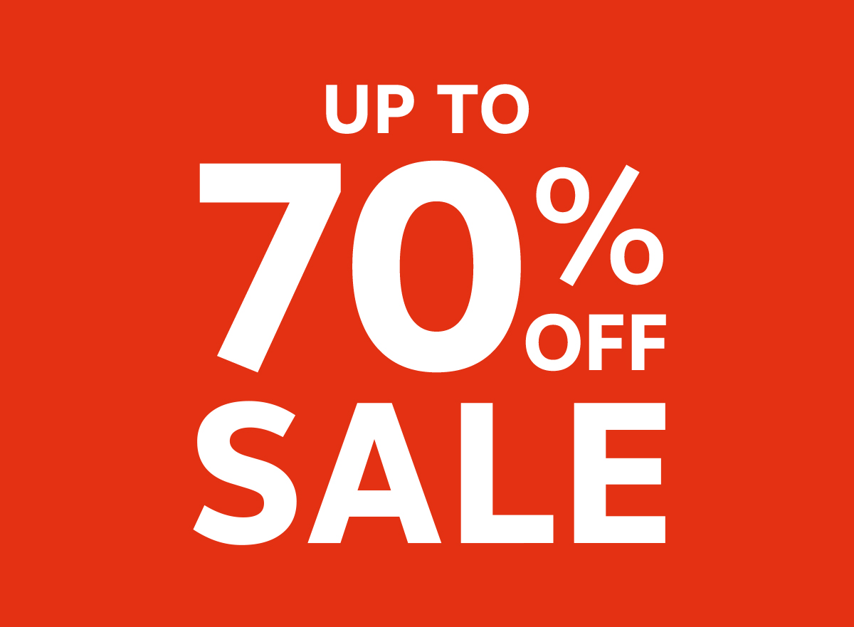 Sale 70% Off