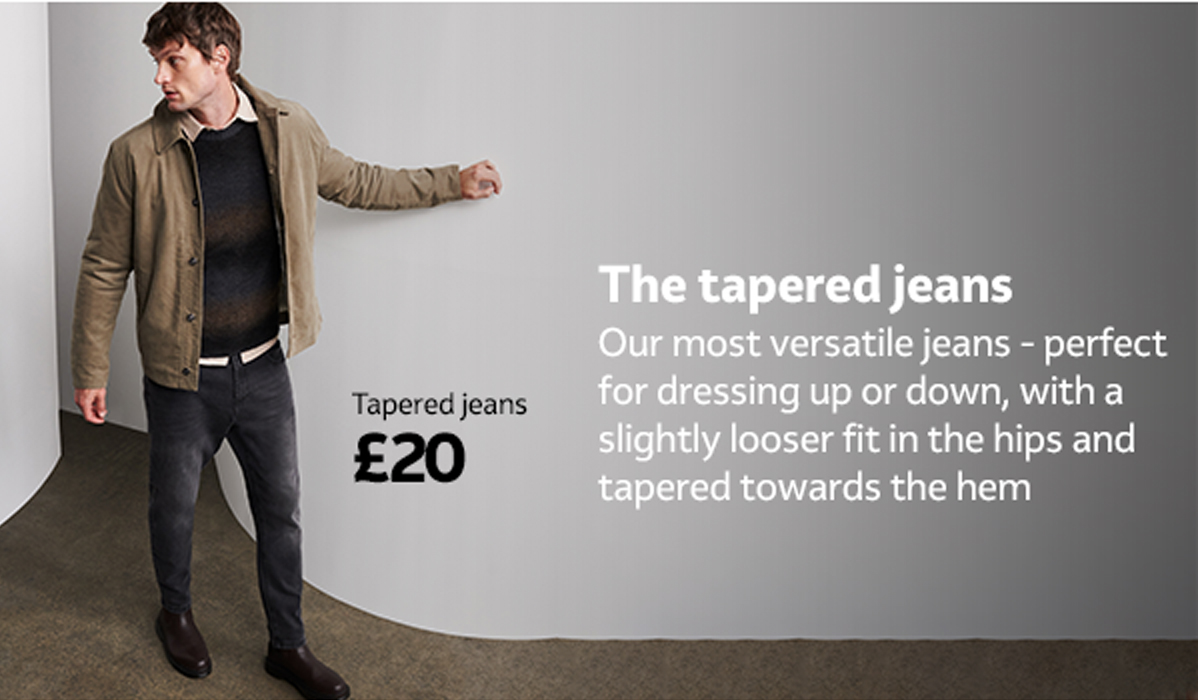 Tapered Jeans 