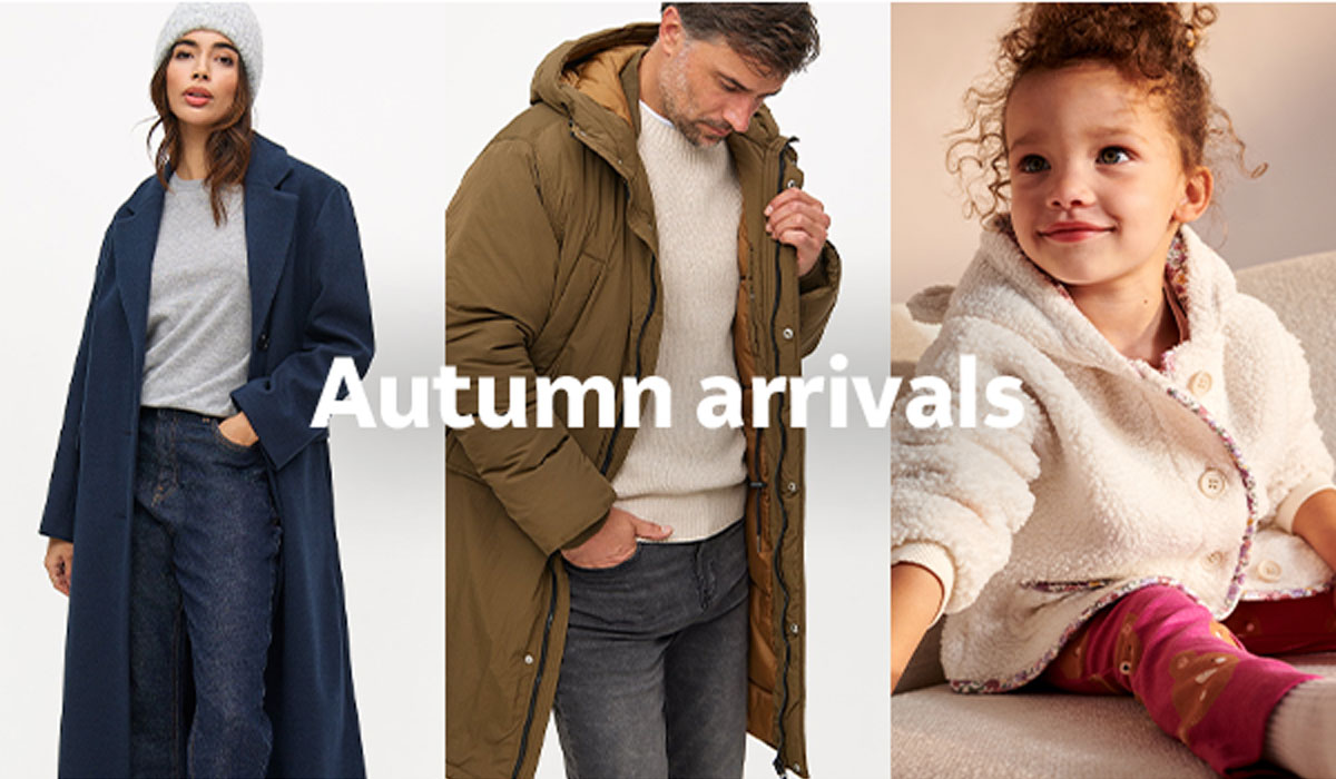 Autumn arrivals Banner