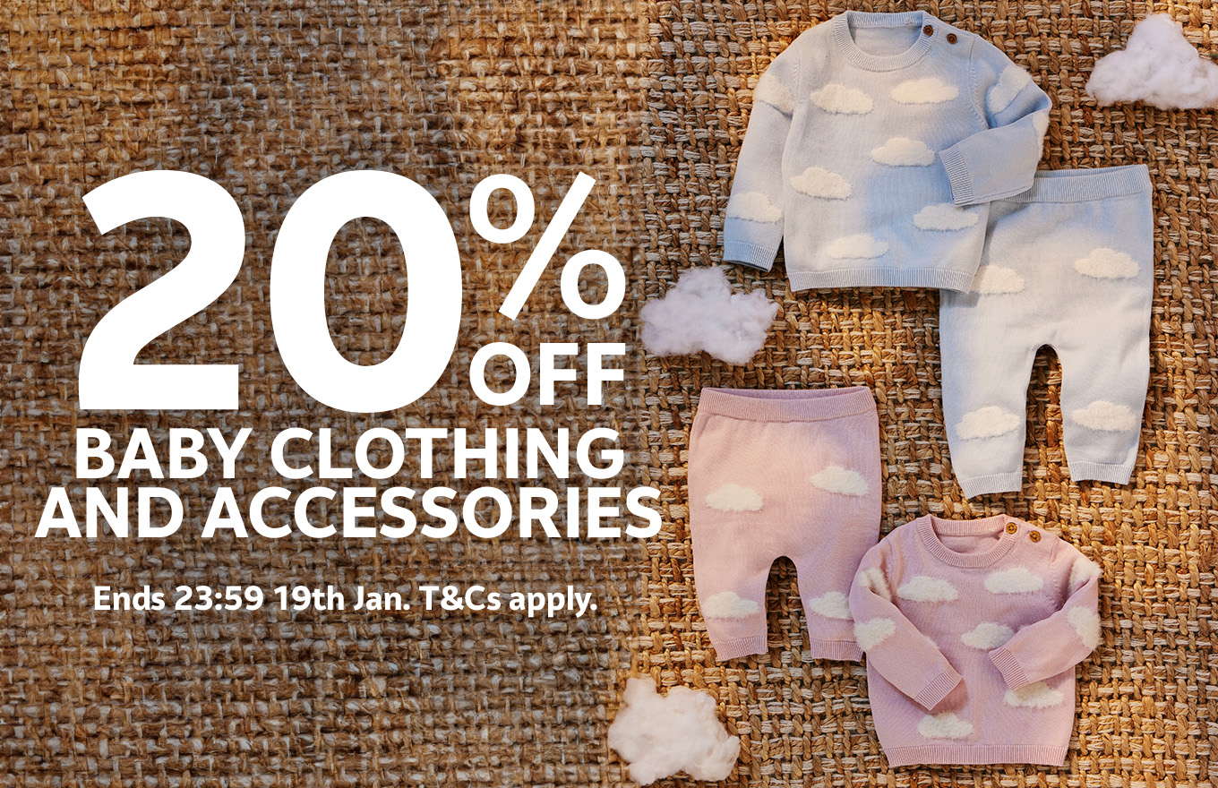 20% Off Baby Clothing