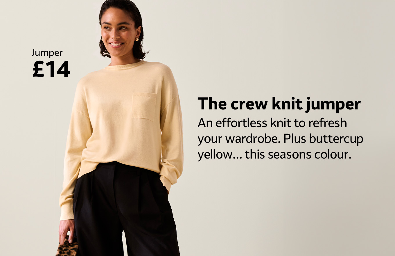 THE CREW KNIT JUMPER